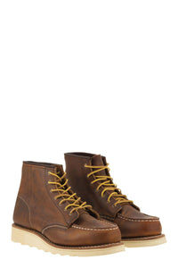 Red Wing Shoes Classic Moc - Leather Lace-Up Boot