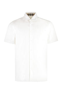 Burberry Short Sleeve Cotton Shirt