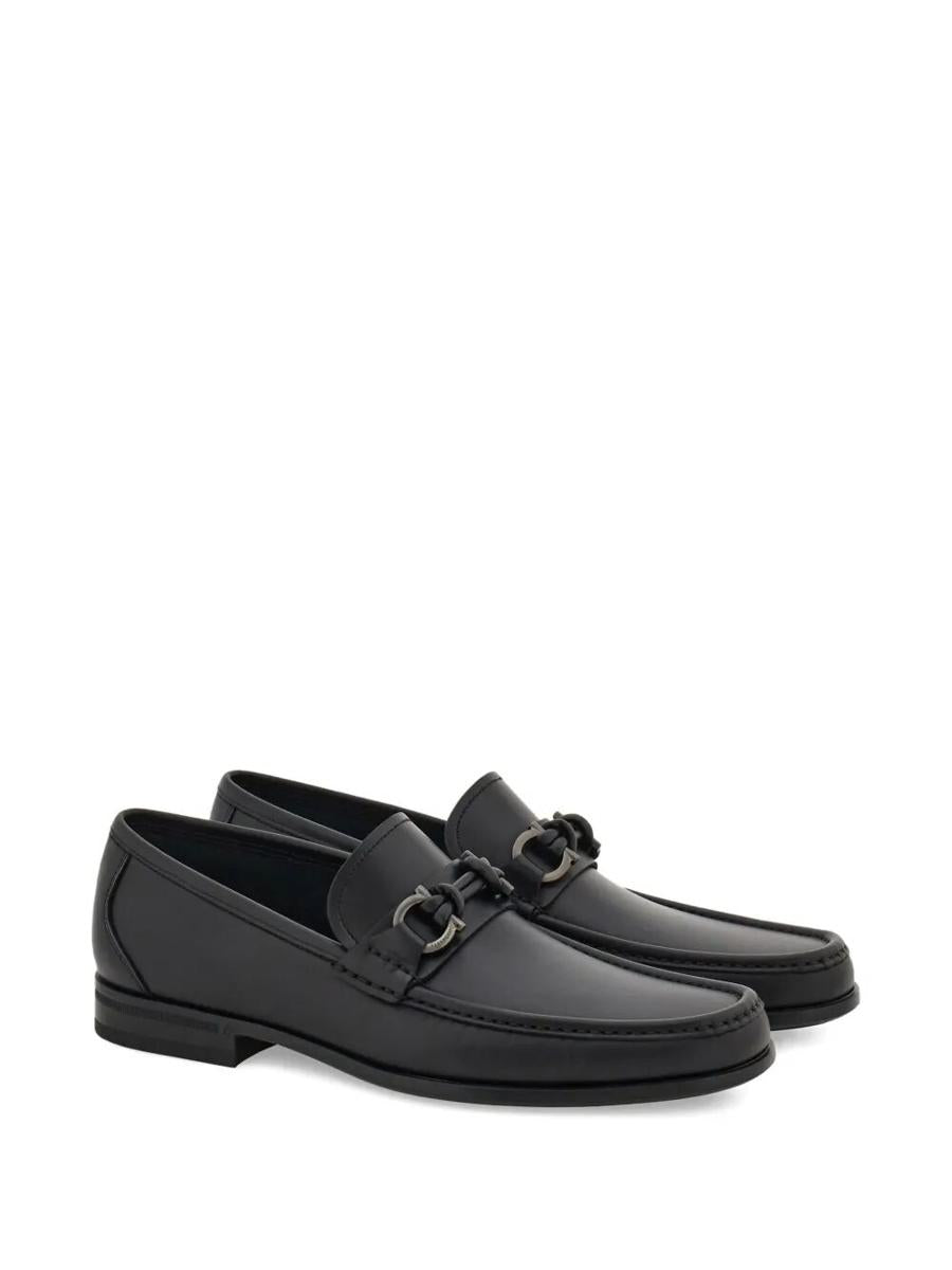 Salvatore Ferragamo Alain Gancini Buckle Loafers Shoes