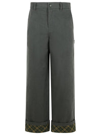 Burberry Black Cotton Jeans