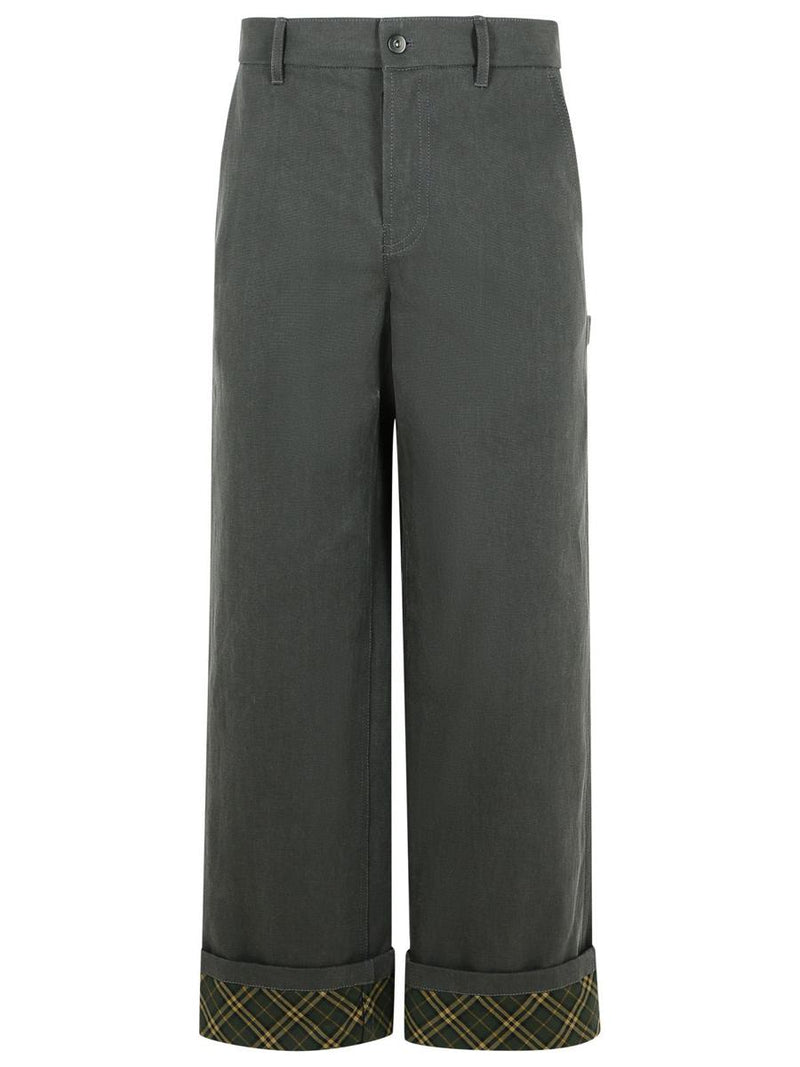 Burberry Black Cotton Jeans