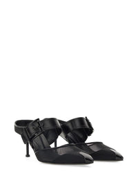 Alexander McQueen Punk Sandal With Buckle