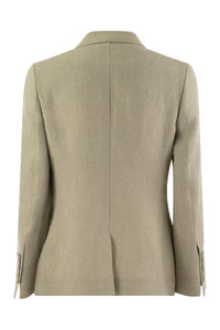 Saulina Anna - Double-Breasted Linen Jacket