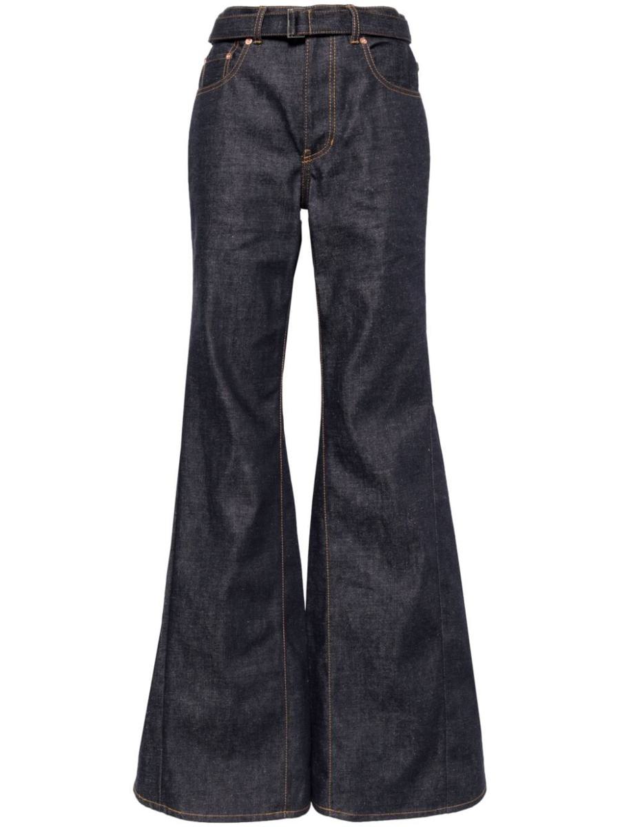 Sacai Denim Pants Clothing