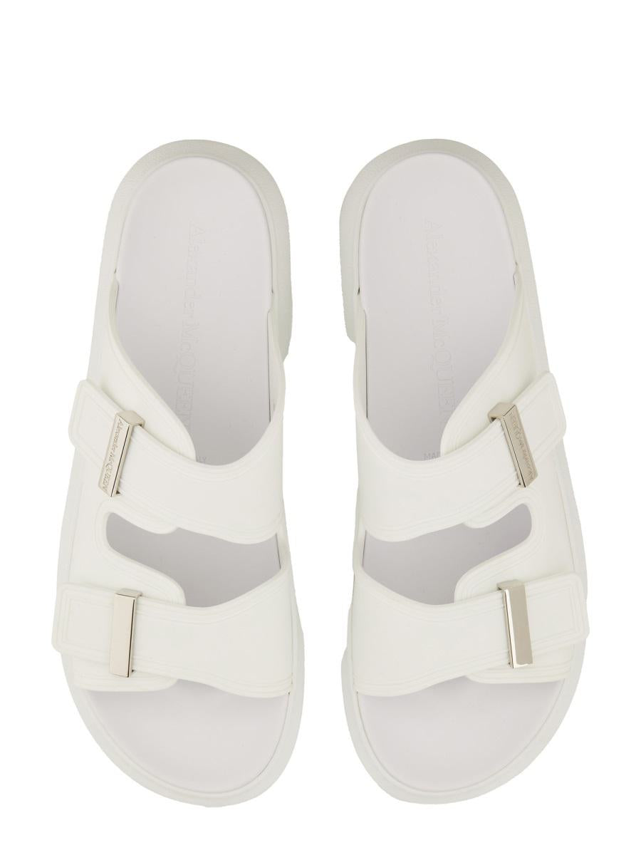 Alexander McQueen "Hybrid Double Buckle" Sandal