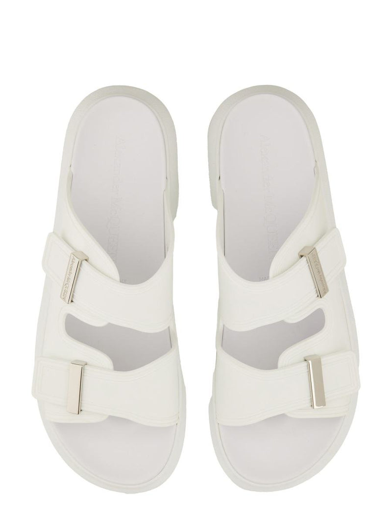 Alexander McQueen "Hybrid Double Buckle" Sandal