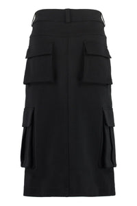 Givenchy Technical Fabric Skirt