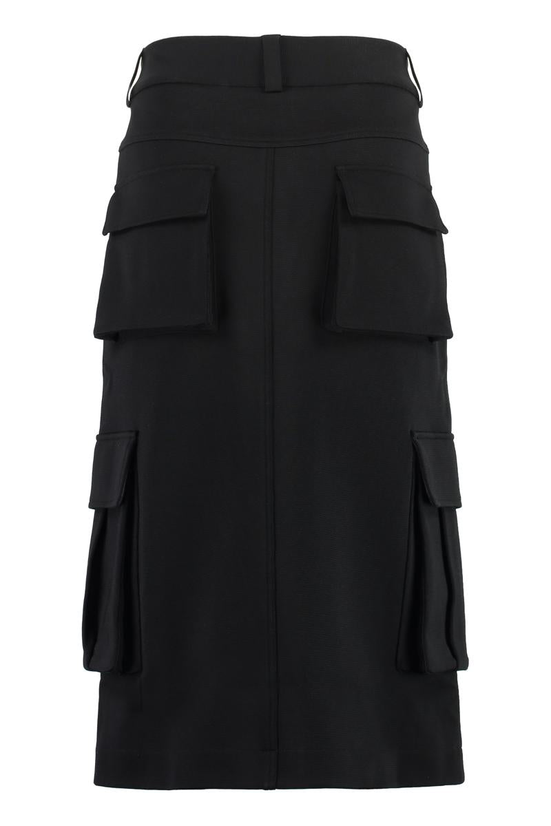 Givenchy Technical Fabric Skirt