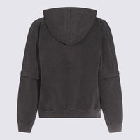 Daily Paper Black Cotton Sweatshirt