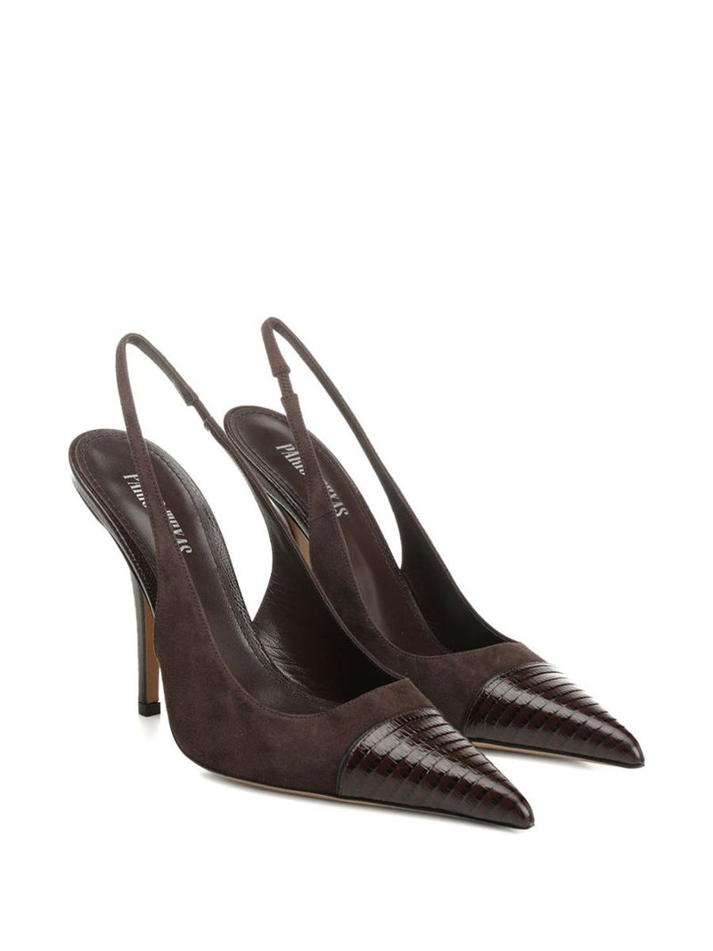 Paris Texas Chocolate Brown Suede Pumps