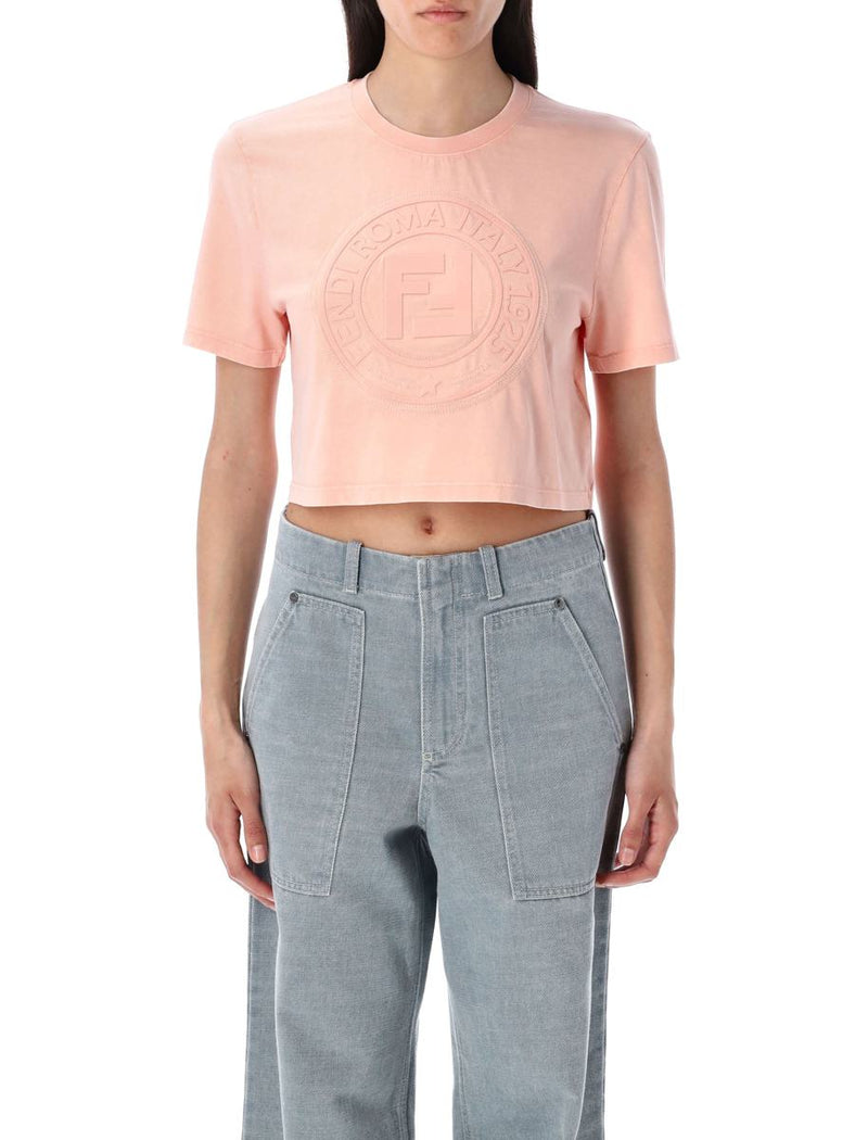 Fendi Cropped T-Shirt