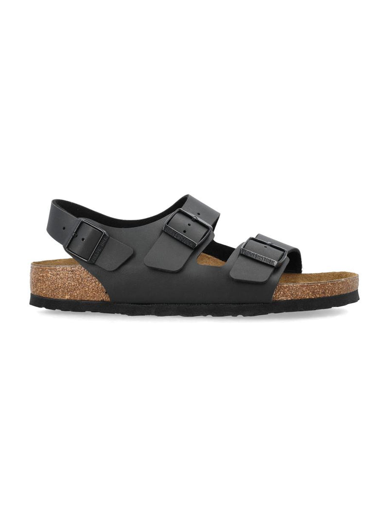 Birkenstock Black Milano Birko-Flor Sandals