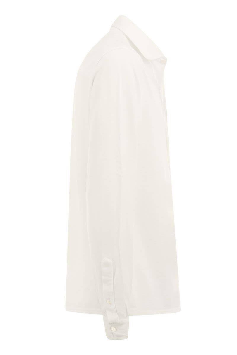 Fedeli Robert - Cotton Piqué Shirt