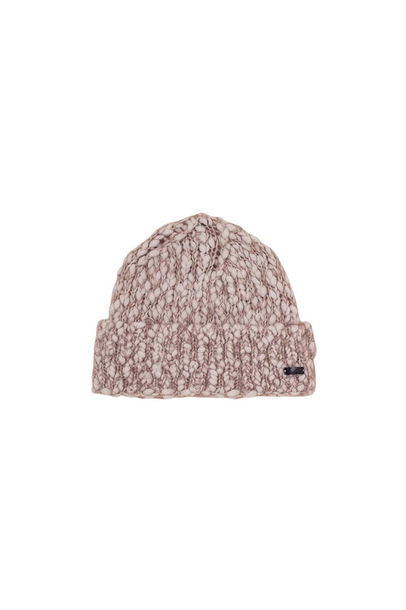 Fedeli "Botticino Bubbly" Beanie In Wool And Mohair-Silk