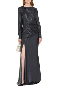 Talbot Runhof Draped Dress