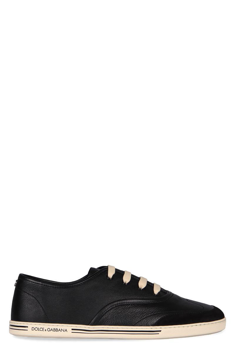 Dolce & Gabbana Leather Low-Top Sneakers