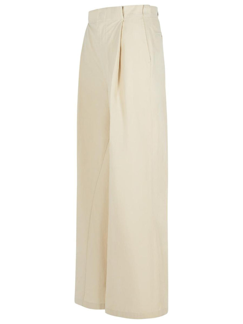 Maison Margiela 'Over' Ivory Cotton Blend Pants