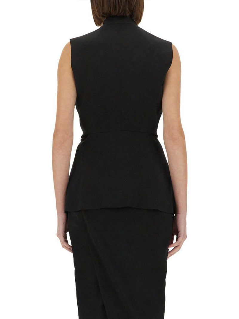 Rick Owens Structured Sleeveless Jacket