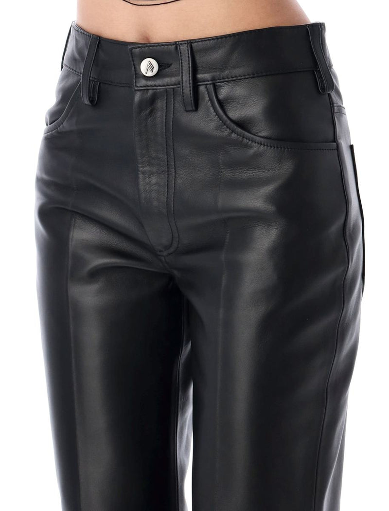 The Attico Leather Pant