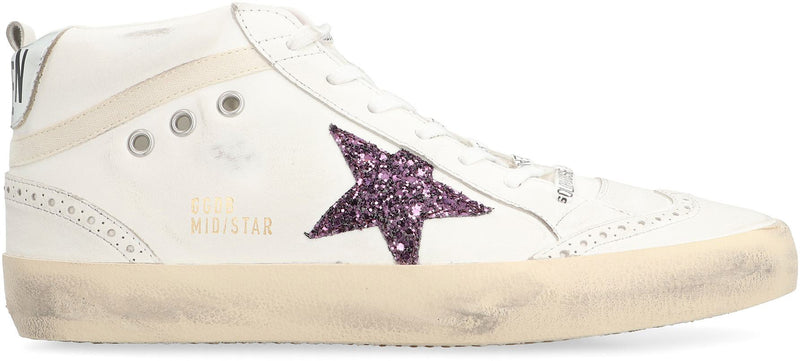 Golden Goose Star Mid-Top Sneakers