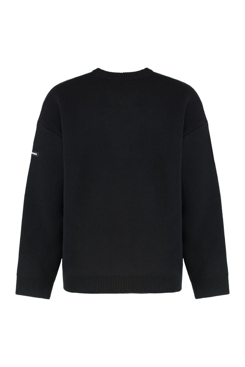Balenciaga Crew-Neck Wool Sweater