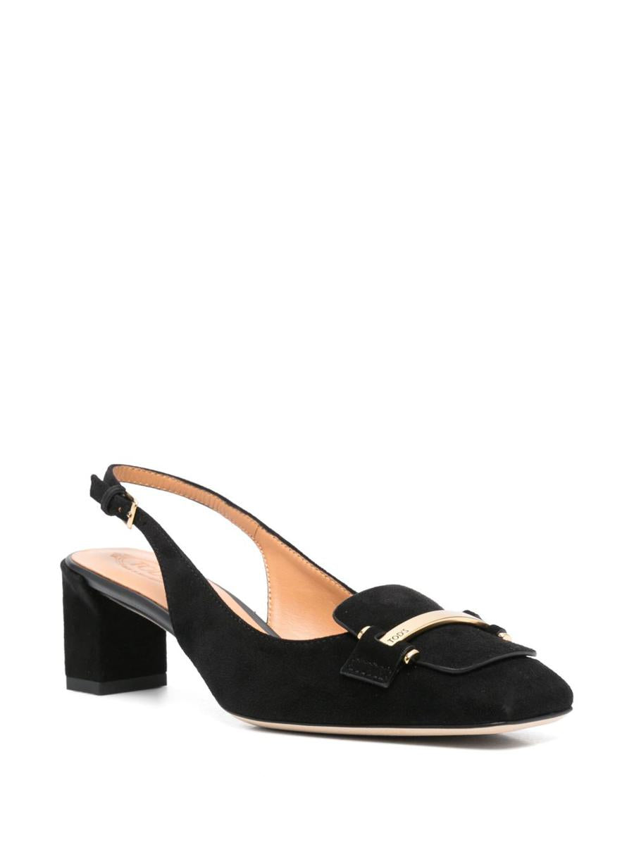 Tod'S Leather Slingback Pumps