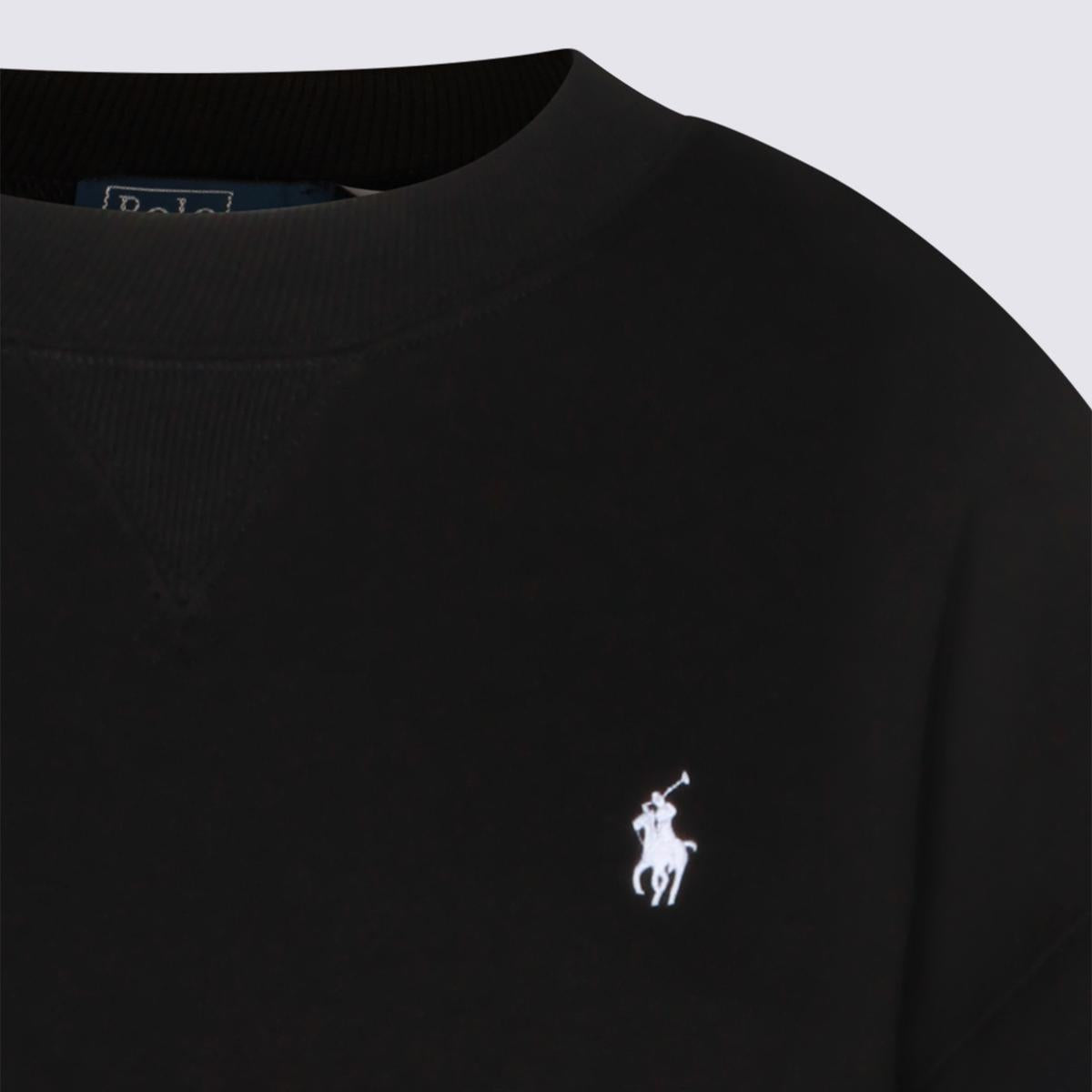 Polo Ralph Lauren Black Cotton Sweatshirt