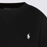 Polo Ralph Lauren Black Cotton Sweatshirt