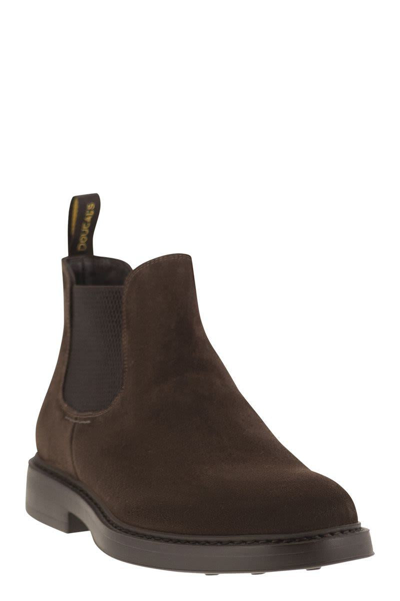 Doucal's Suede Chelsea Boot