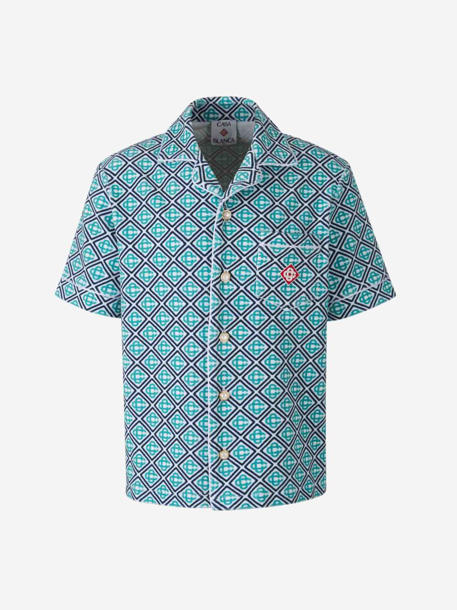 Casablanca Towelling Monogram Shirt
