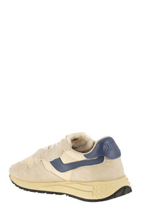Autry Reelwind - Suede And Technical Textile Trainer