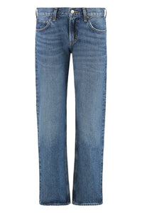 Agolde High-Rise Straight Cropped Jeans