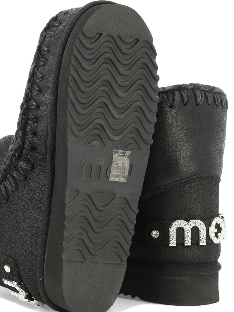 Mou "Eskimo 18 Rhinestones" Ankle Boots