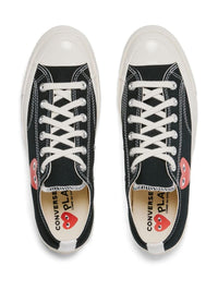 Comme Des Garçons Chuck Taylor Small Red Heart Sneakers