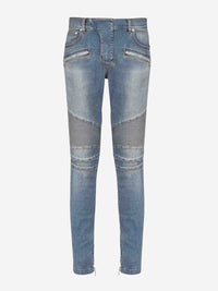 Balmain Slim Biker Jeans
