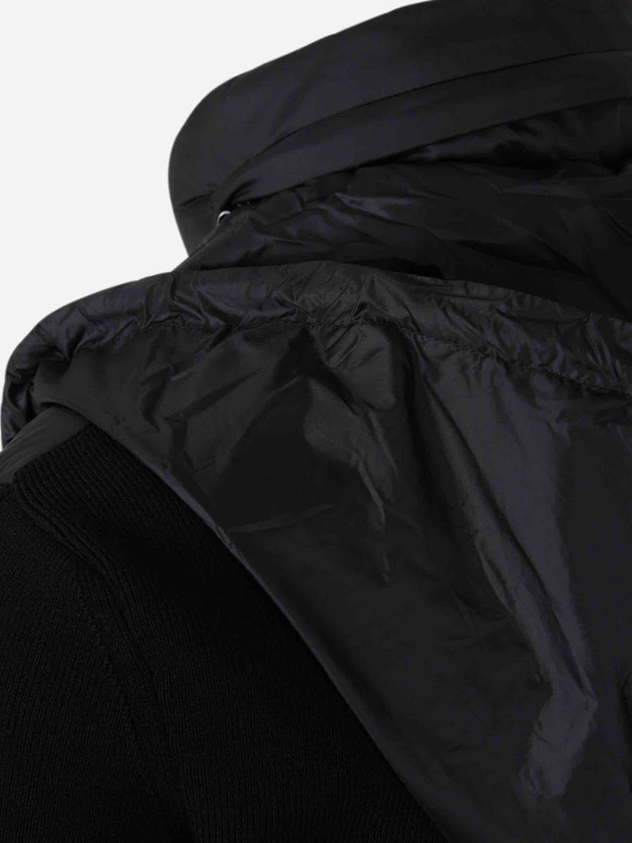 Moncler Quilted Zip-Up Cardigan