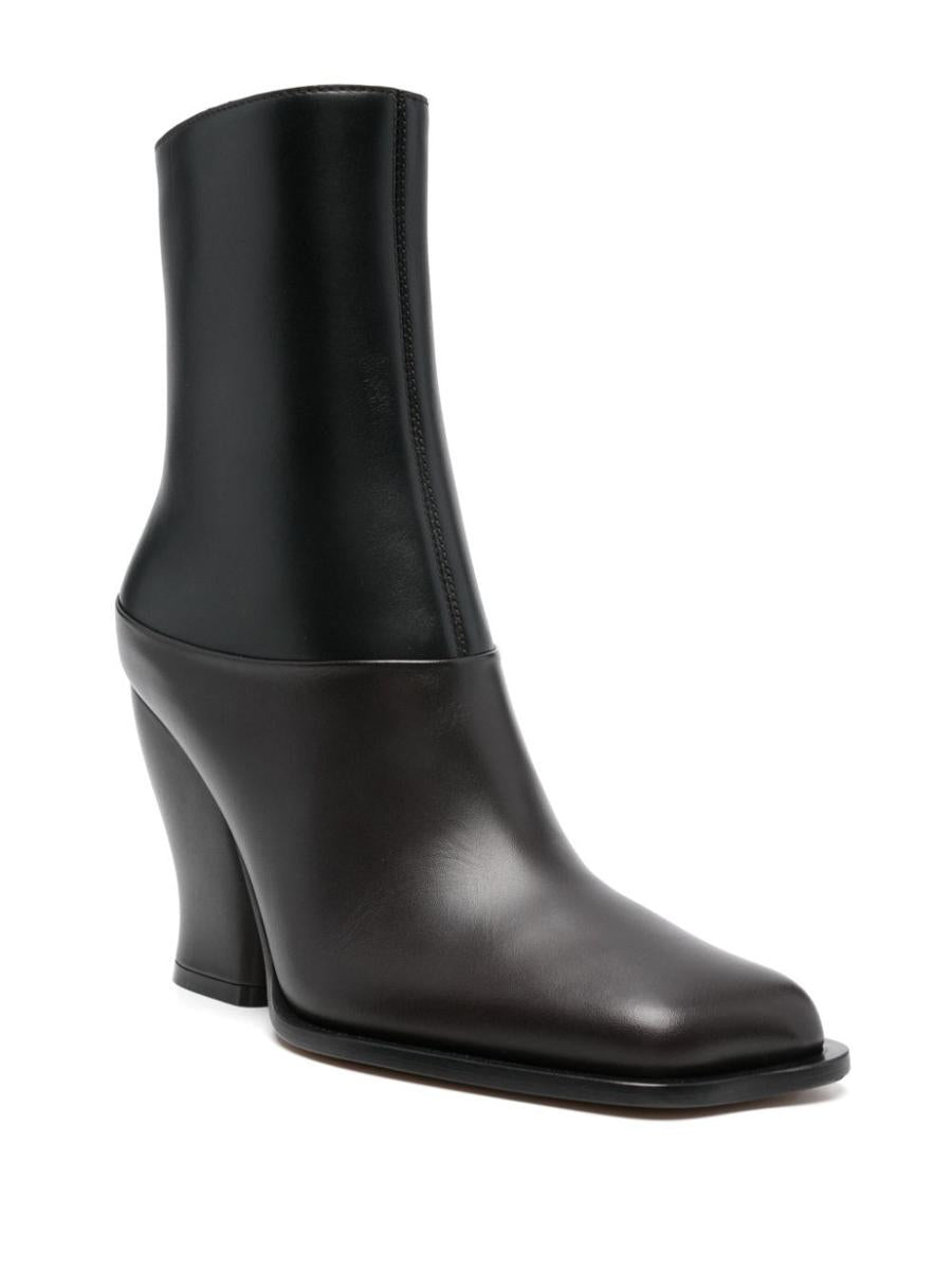 Loewe Bi-Color Wave Ankle Boots Shoes