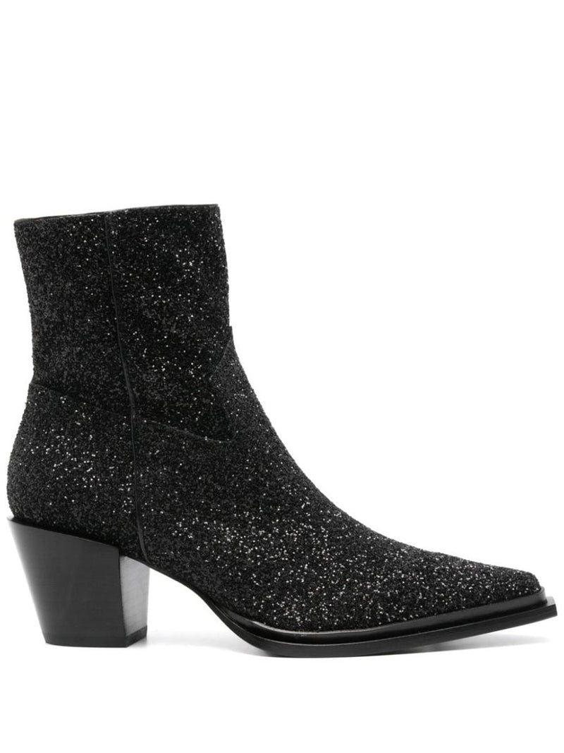Jimmy Choo Cece Ab 60 Glittered Boots