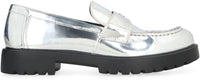 Tory Burch Metallic Eco Leather Loafers