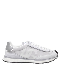 Dolce & Gabbana Canvas And Suede Sneakers