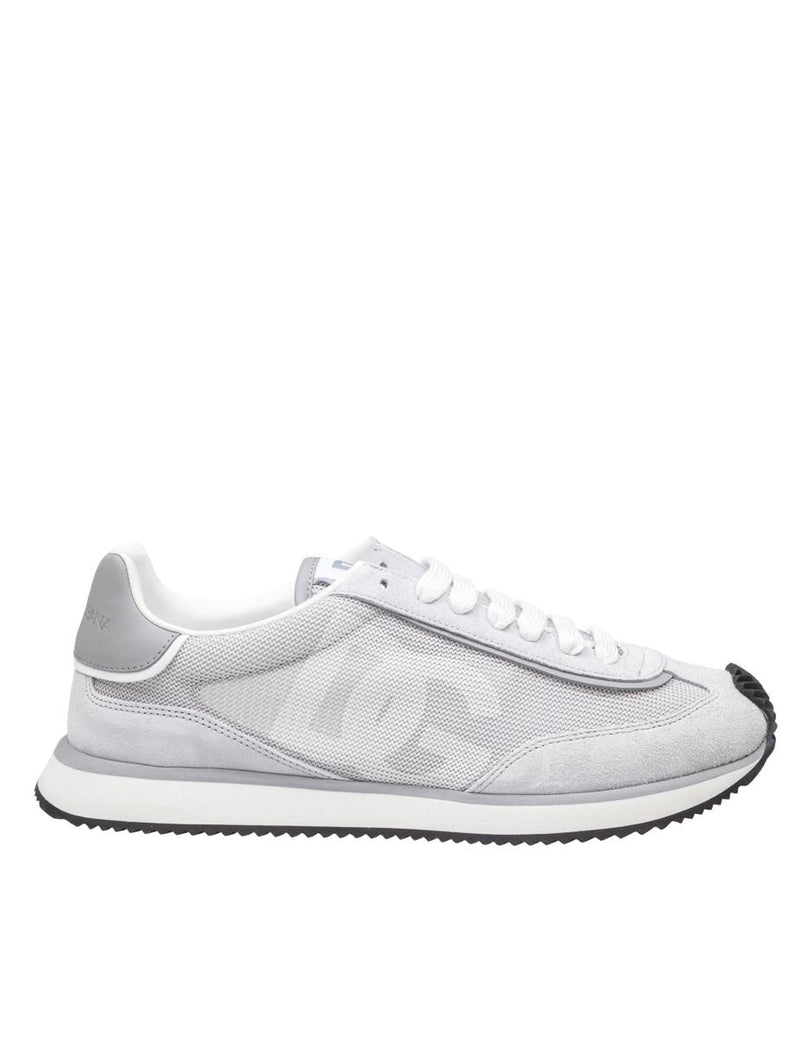 Dolce & Gabbana Canvas And Suede Sneakers