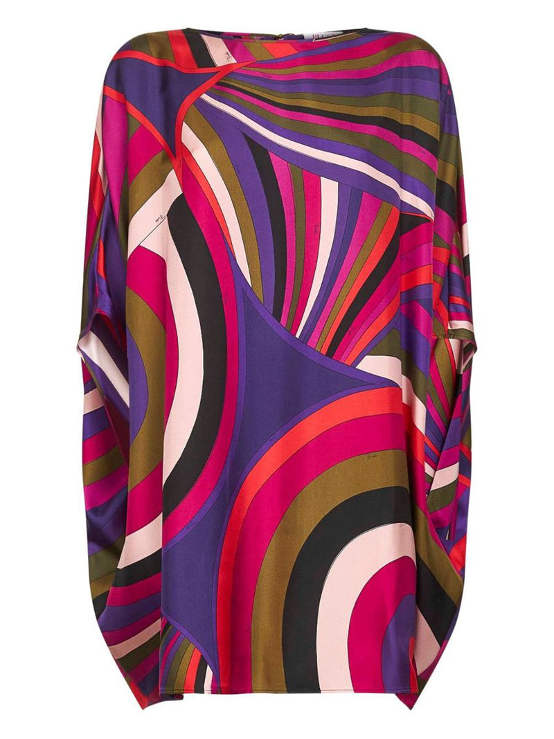 Pucci Printed Silk Kaftan
