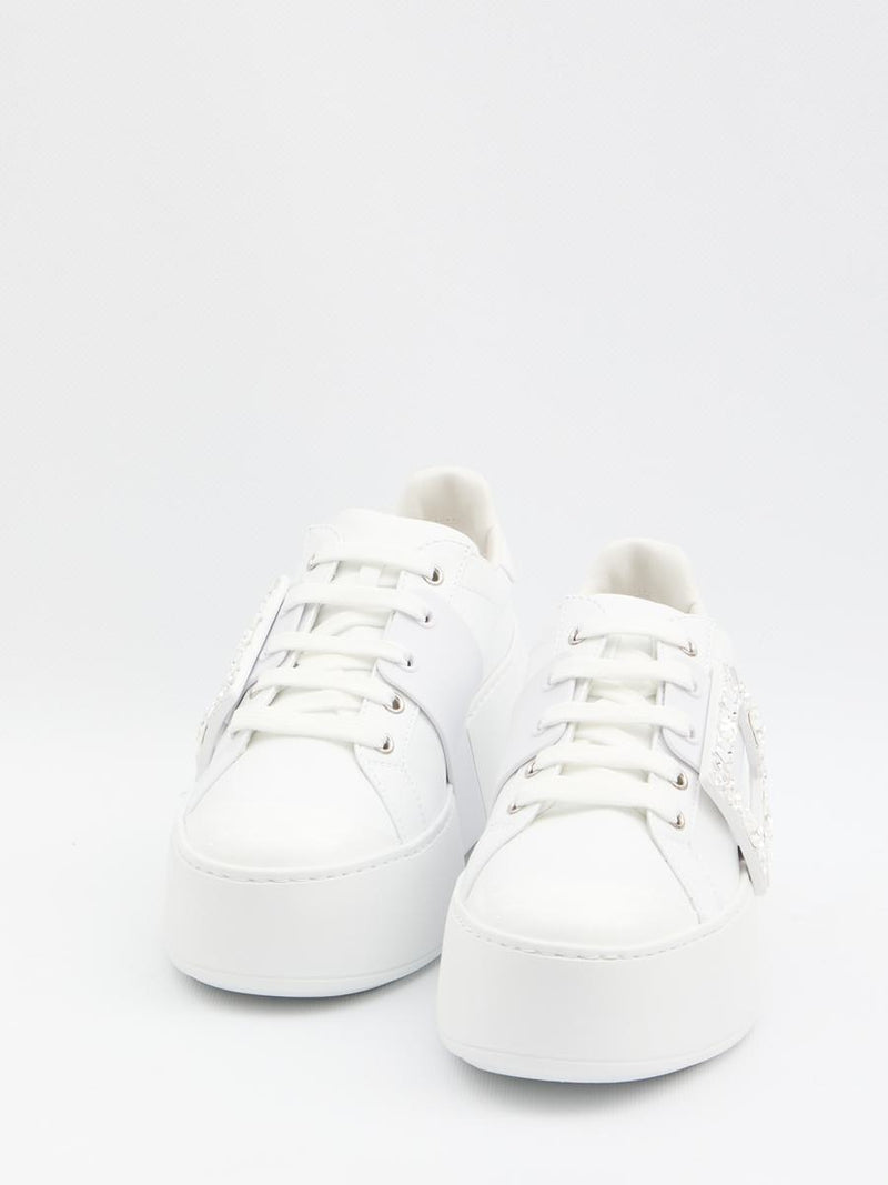 Viv' Skate Sneakers In Leather