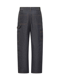 A.P.C. A.P.C. Dark Blue Denim Straight Leg Jeans