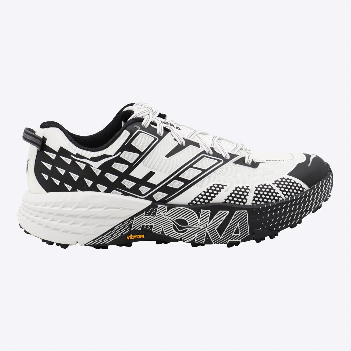 Hoka White And Black Speedgoat 2 Sneakers