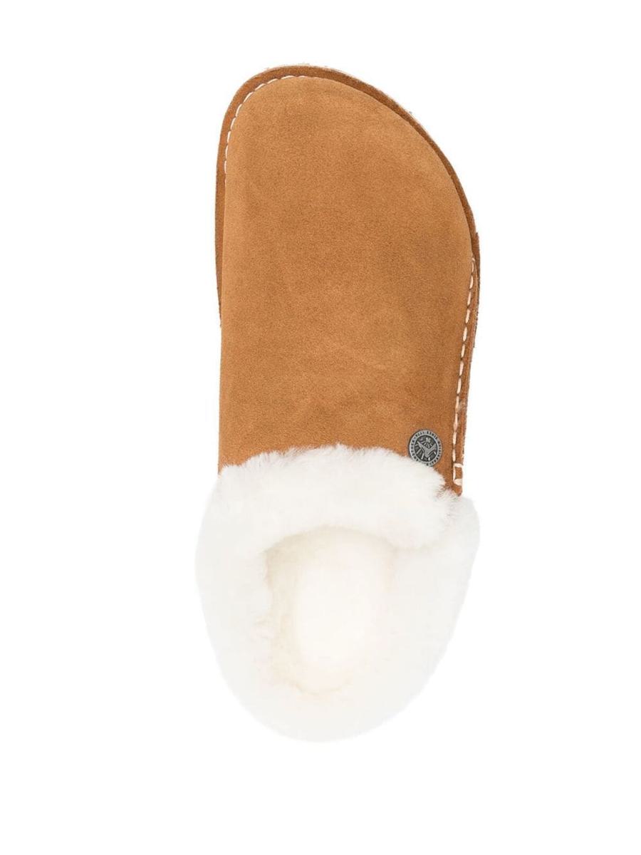 Birkenstock Zermatt Suede Leather Slippers