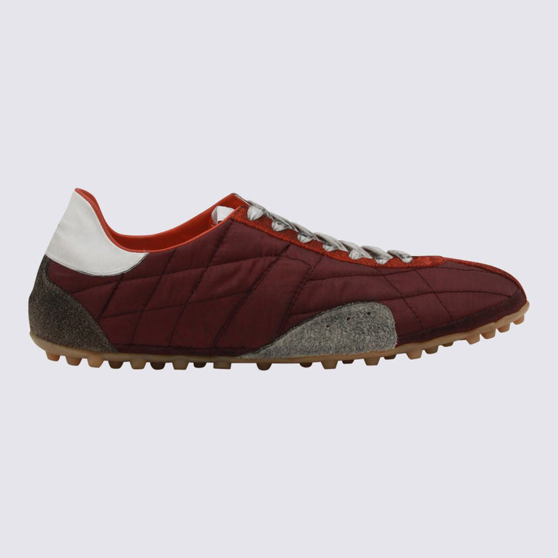 Maison Margiela Dark Red Sneakers