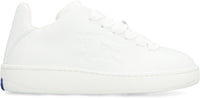 Burberry Box Leather Low-Top Sneakers