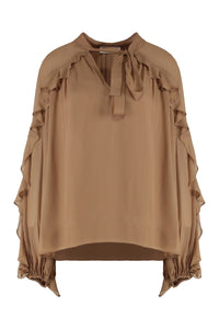 Zimmermann Illuminate Crêpe Blouse