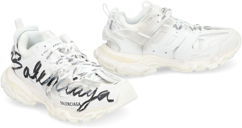 Balenciaga Track Signature Low-Top Sneakers